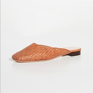 Loeffler Randall— “square toe mules” in wonderful wonderful condition!